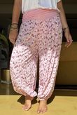 Made in Italy Harem Balloon Pant Peony Candy /10 = ~ 